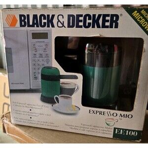 Black & Decker Vintage 1998 Expresso MIO Expresso Cappuccino Kitchen Dorm New